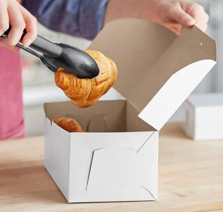 Bakery Box, 9" x 5" x 4", White, 250/CS