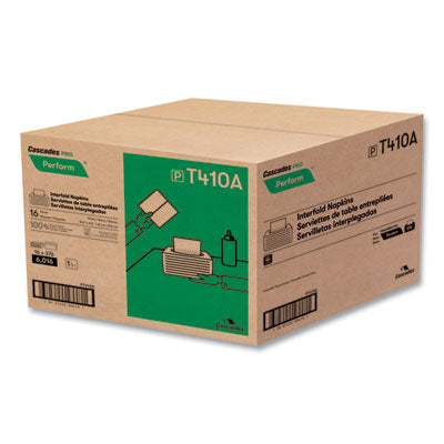 Napkins, Interfold, 1-Ply, White, 6000/CS