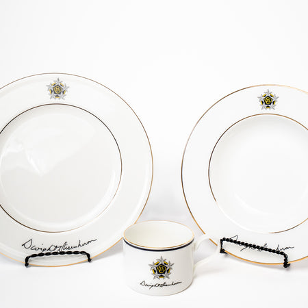 10" Plate, Plain or Custom Logo China