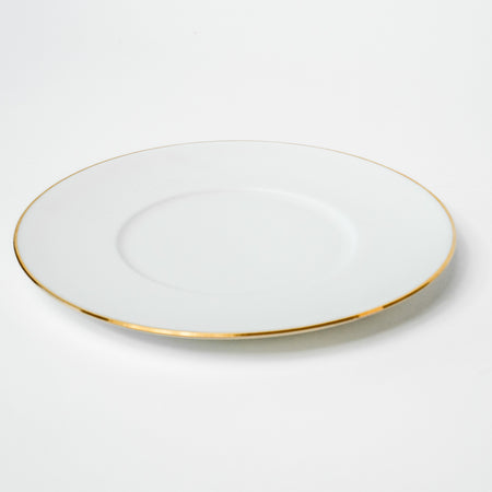 6" Saucer, Plain or Custom Logo China