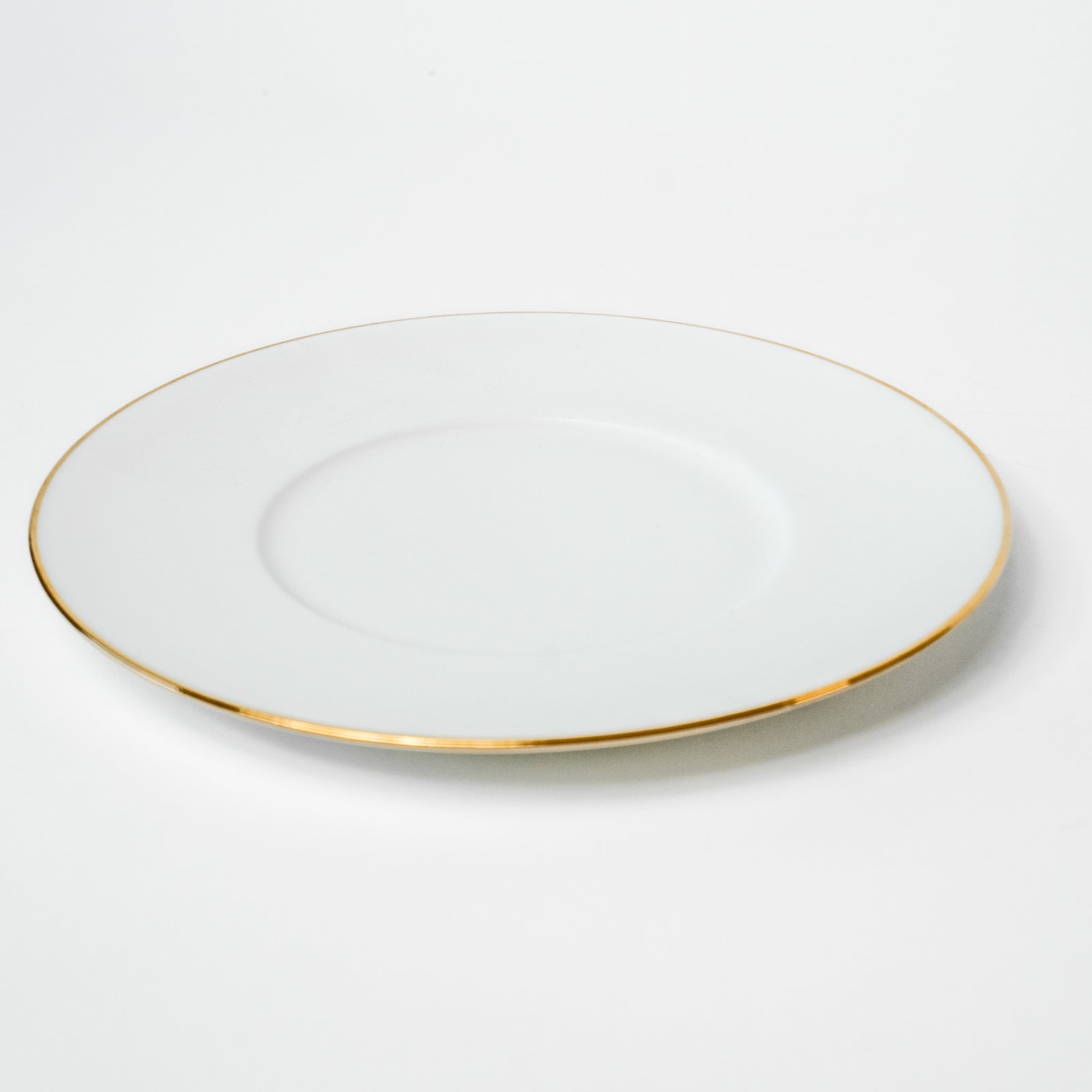 6" Saucer, Plain or Custom Logo China