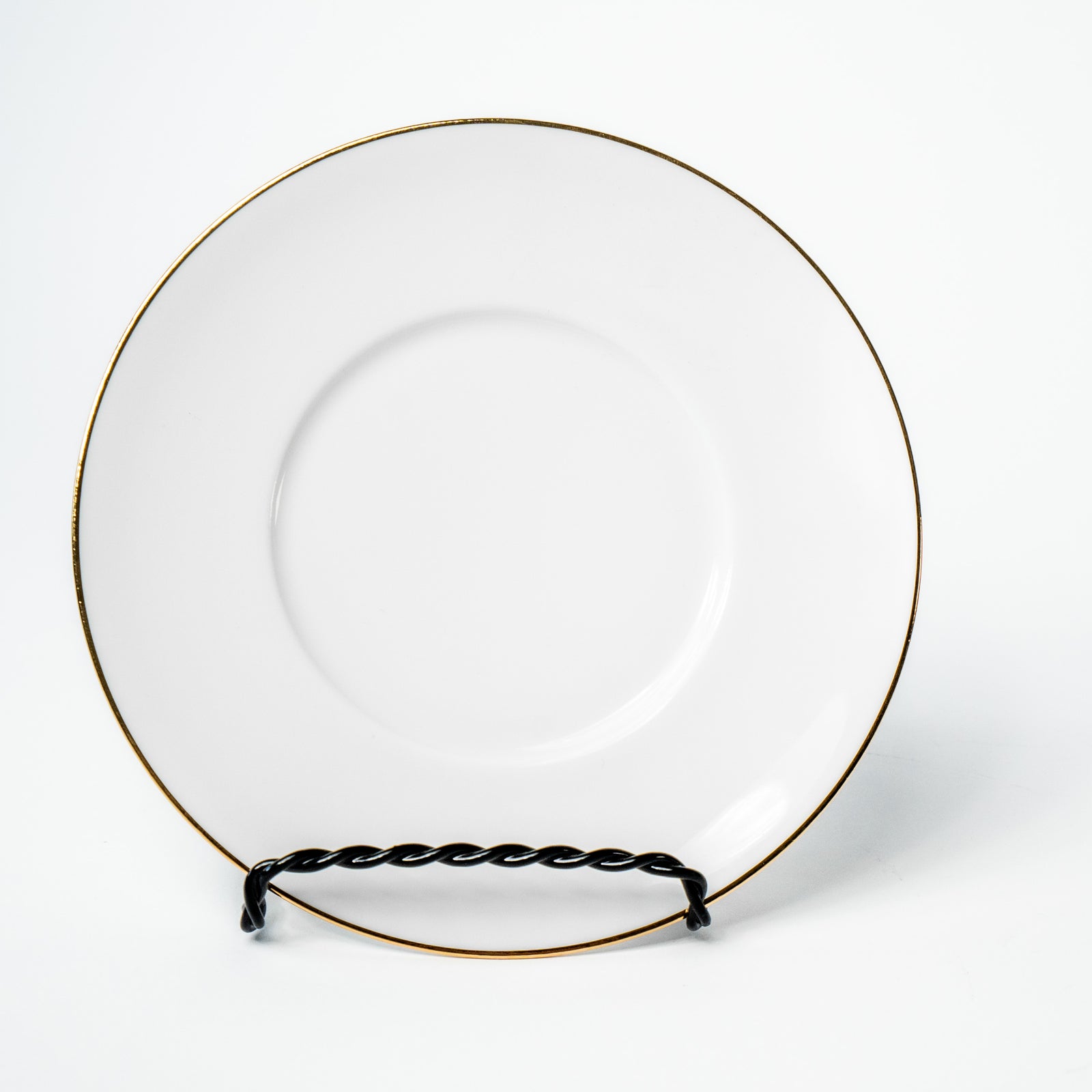 6" Saucer, Plain or Custom Logo China