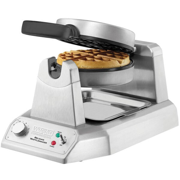 Waffle Maker, Single, Belgian, 120V