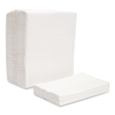 Napkins, Tallfold, 1-Ply, White, 10,000/CS
