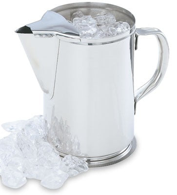 Water Pitcher, Stainless Steel, 64oz