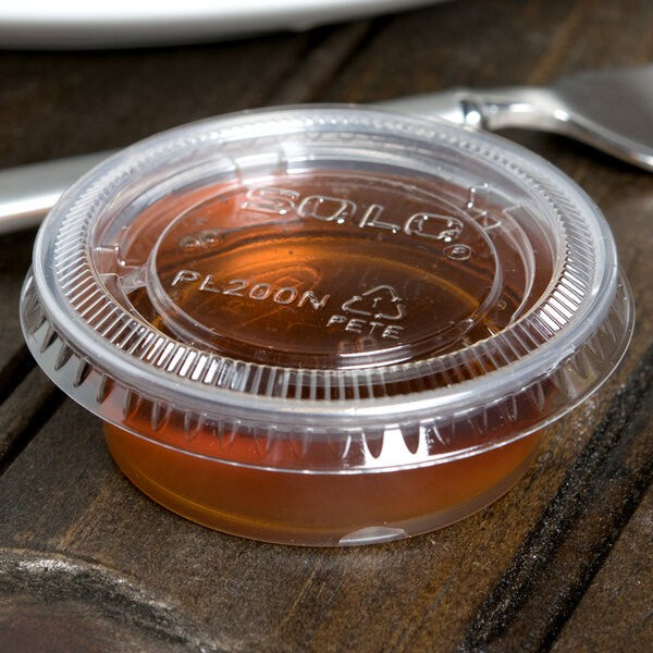 Souffle Cup Lid, Clear, 2500/CS