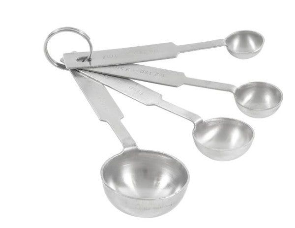 Measuring Spoon Set, Stainless Steel, 4-PC