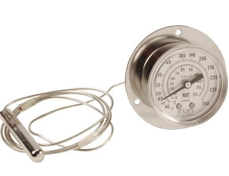 Thermometer, Deep Sink, 40 to 240 F