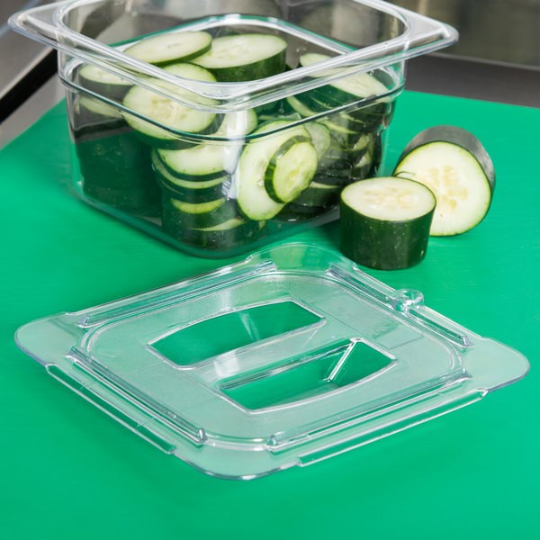 Food Pan Lid, Clear Plastic