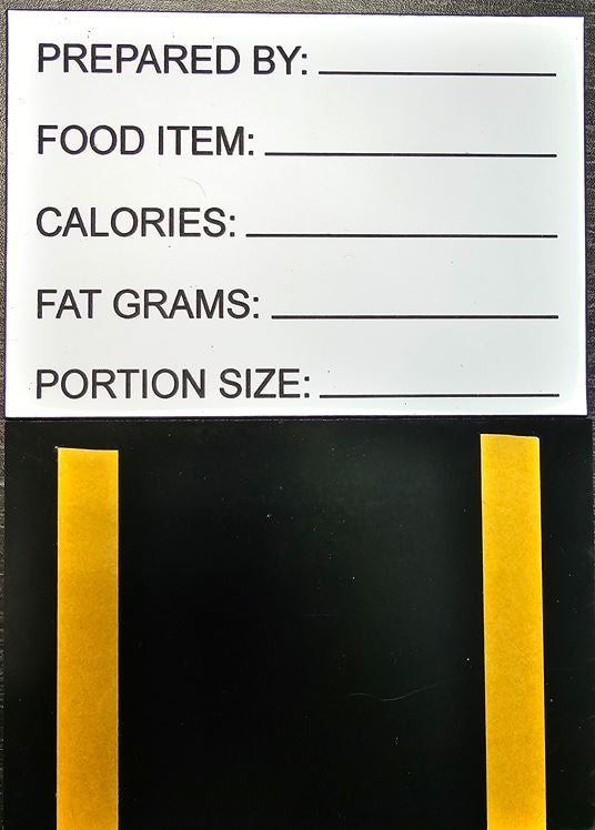 Display Card, Dry Erase