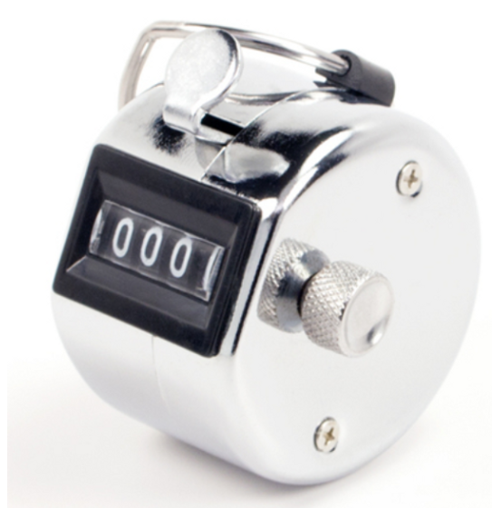 Tally Counter, w/ Finger Ring