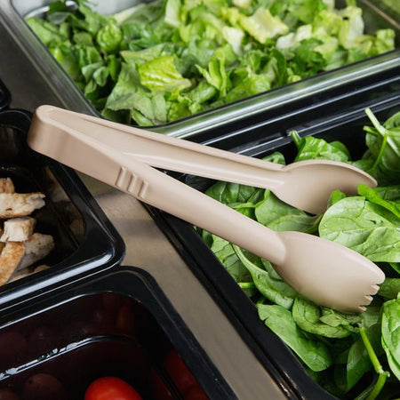 Beige Salad Tong, Plastic
